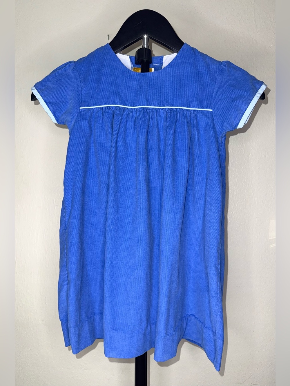 The Beaufort Bonnet Company Corduroy Short Sleeve McFerran Frock, size 5